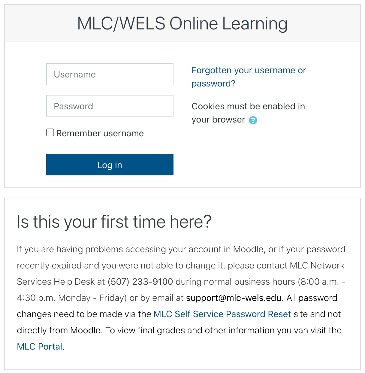 Accessing Your Course MLC KnightHelp